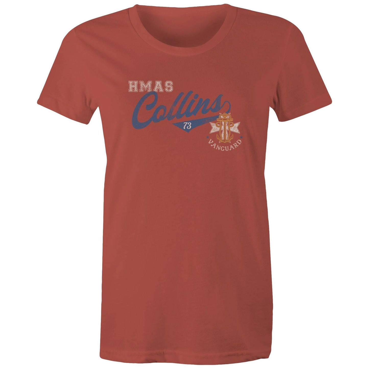 HMAS Collins SSG73 Women's T-shirt (style Bravo)