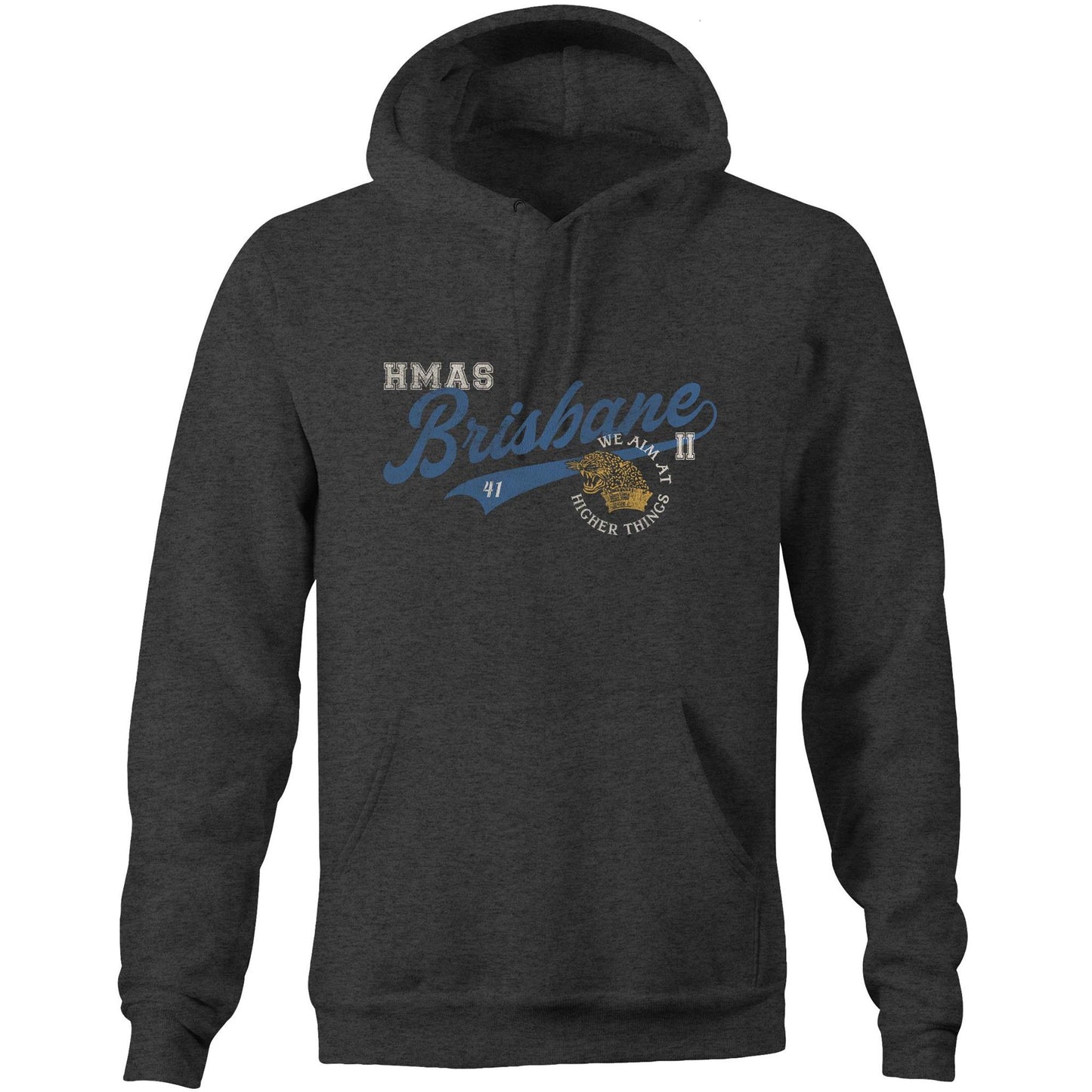 HMAS Brisbane (II) DDG41 Men's Hoodie (style Bravo)