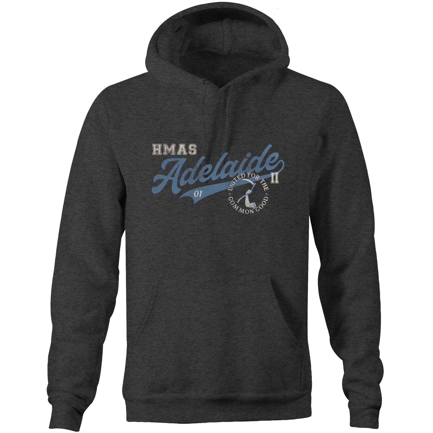HMAS Adelaide (II) FFG01 Men's Hoodie (style Bravo)