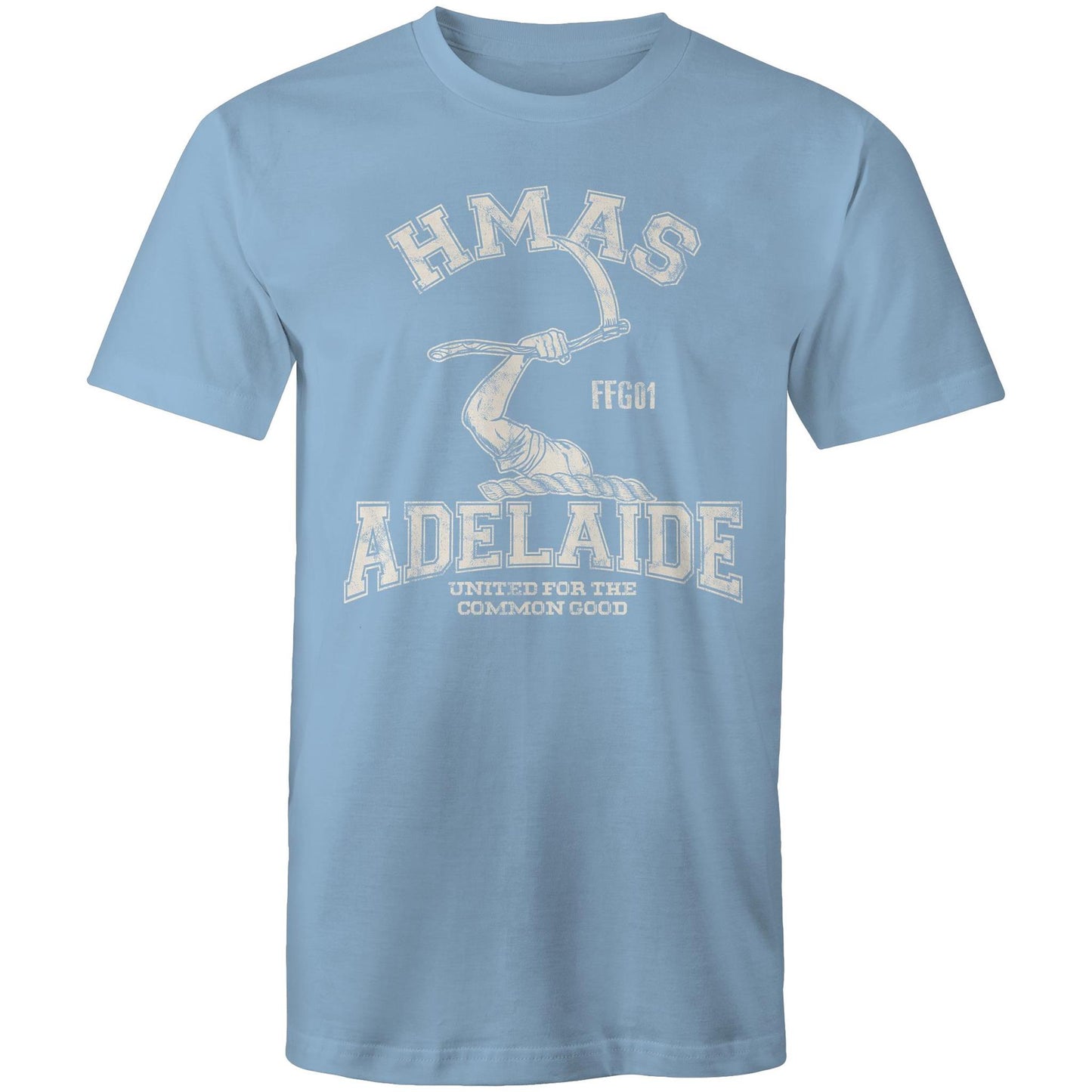 HMAS Adelaide (II) FFG01 Men's T-shirt white (Style Alpha)