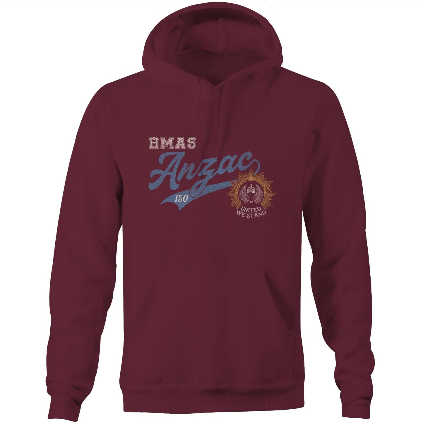 HMAS Anzac (III) FFH150 Men's Hoodie (style Bravo)