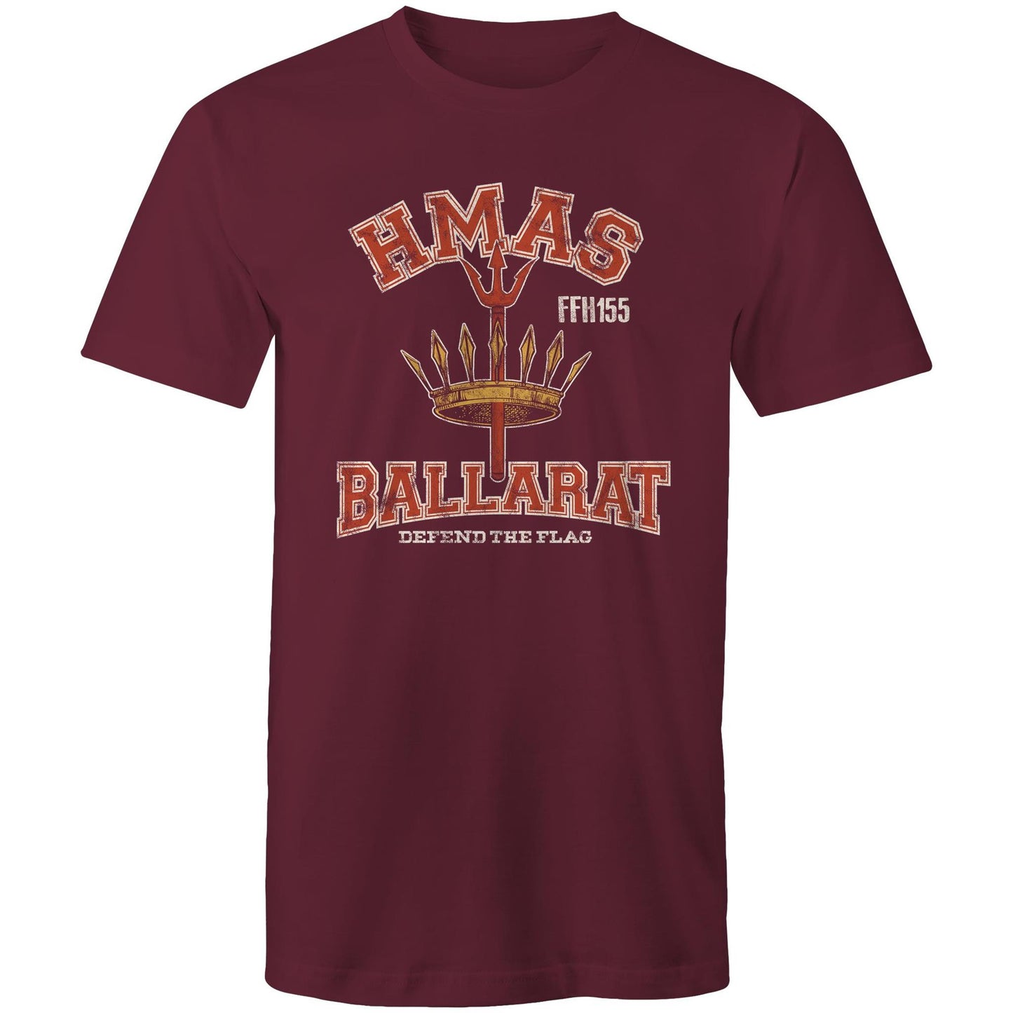HMAS Ballarat (II) FFH155 Men's T-shirt (style Alpha, colour)