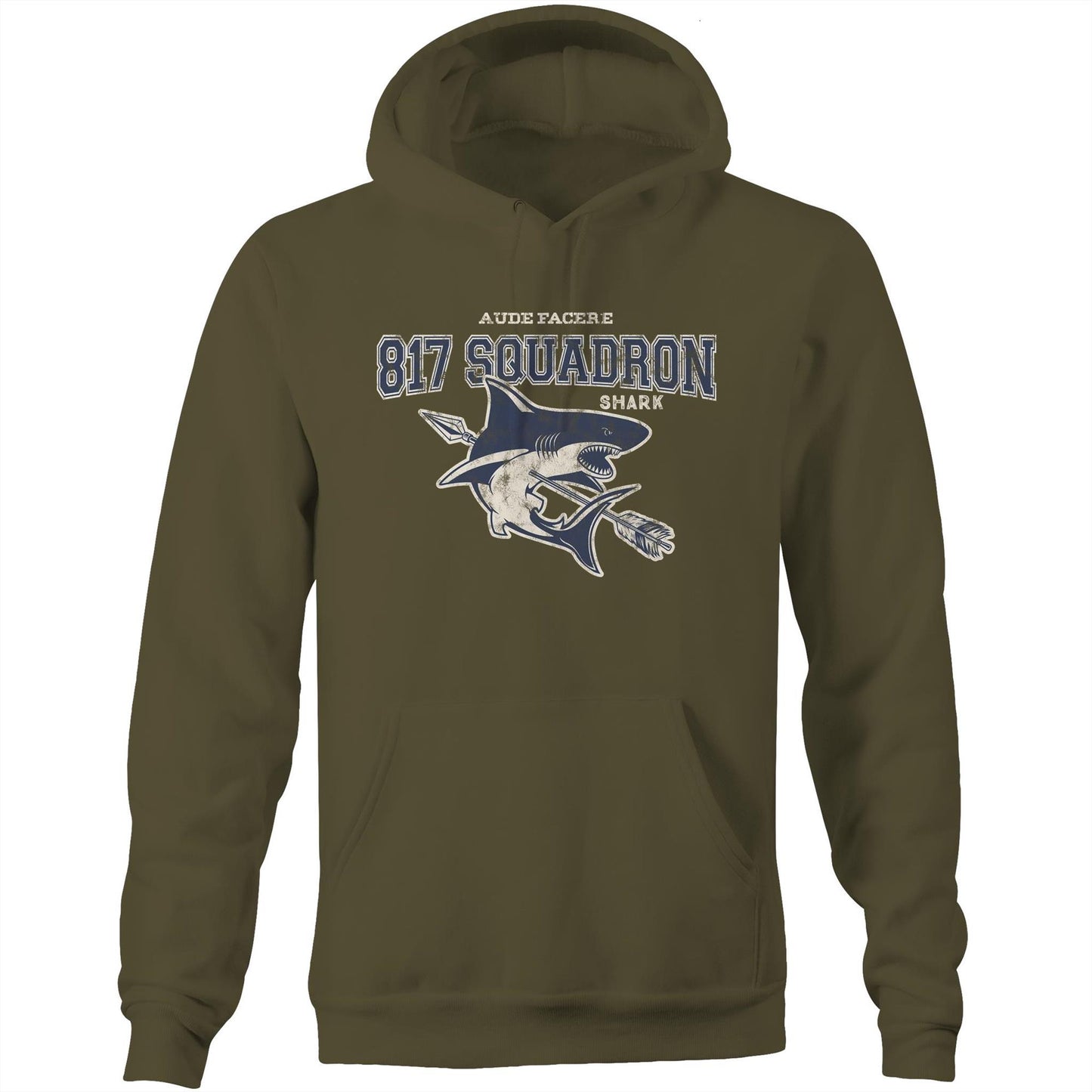 817 Squadron Men's Hoodie (style Alpha)