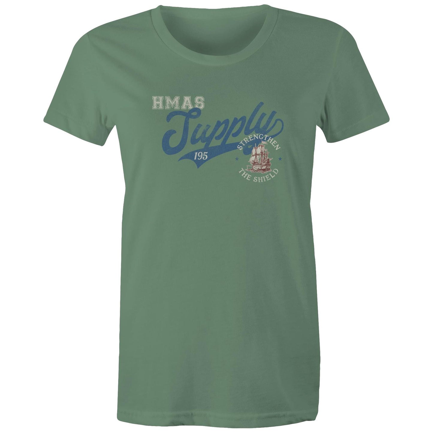 HMAS Supply AOR195 Women's T-shirt (style Bravo)