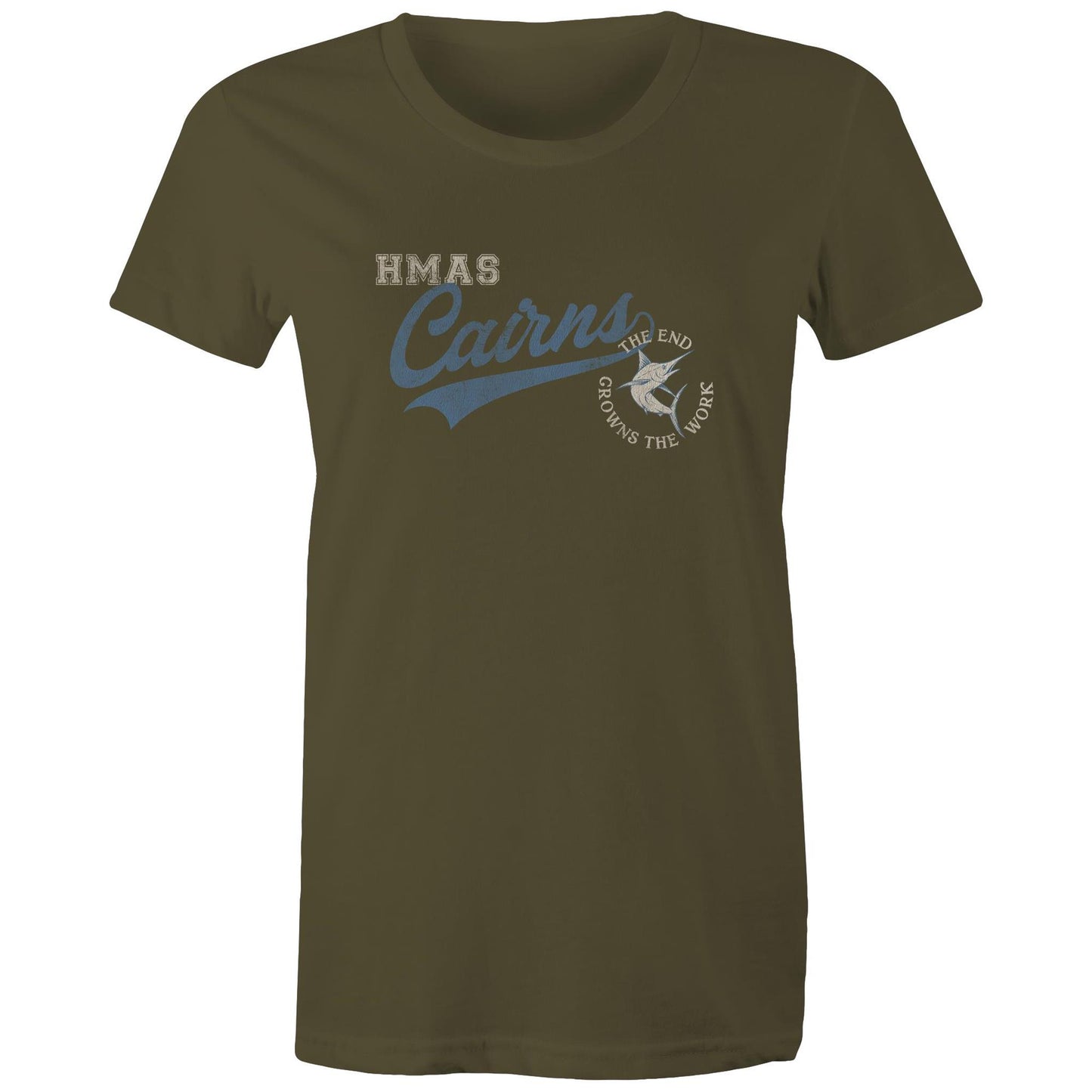 HMAS Cairns Women's T-shirt (style Bravo)