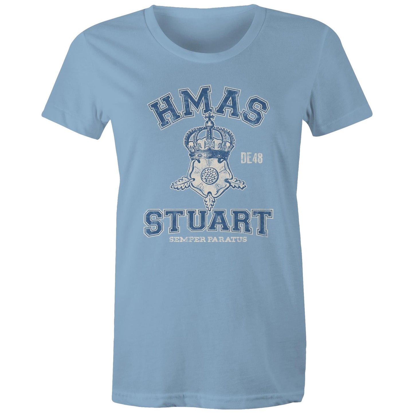 HMAS Stuart (II) DE48 Women's T-shirt (style Alpha, colour)