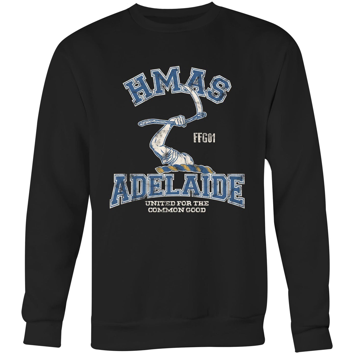 HMAS Adelaide (II) FFG01 Men's Jumper (Style Alpha)