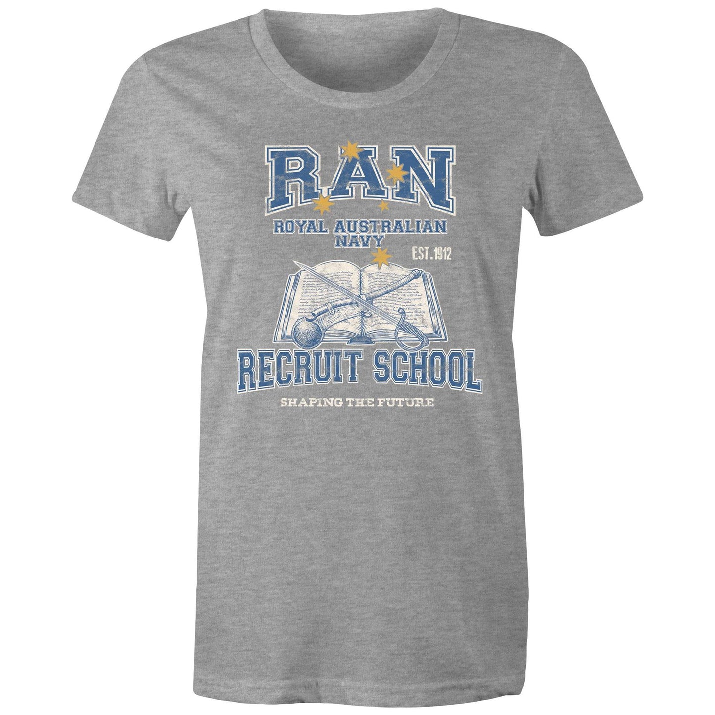 RAN Recruit School Women's T-shirt (style Alpha, colour)