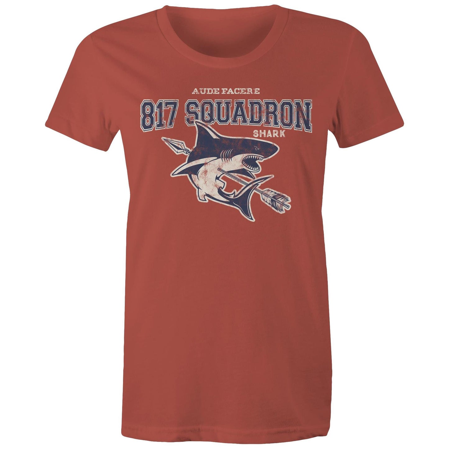 817 Squadron Women's T-shirt (style Alpha, blue)