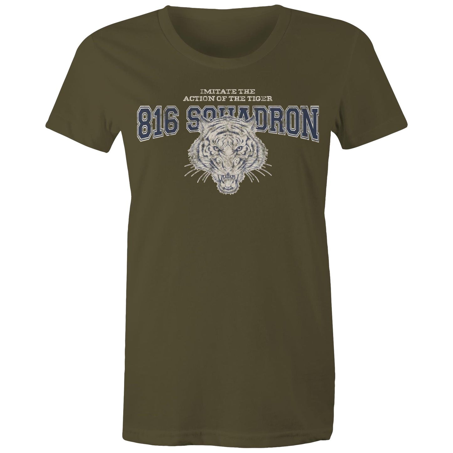 816 Squadron Women's T-shirt (style Alpha, blue)