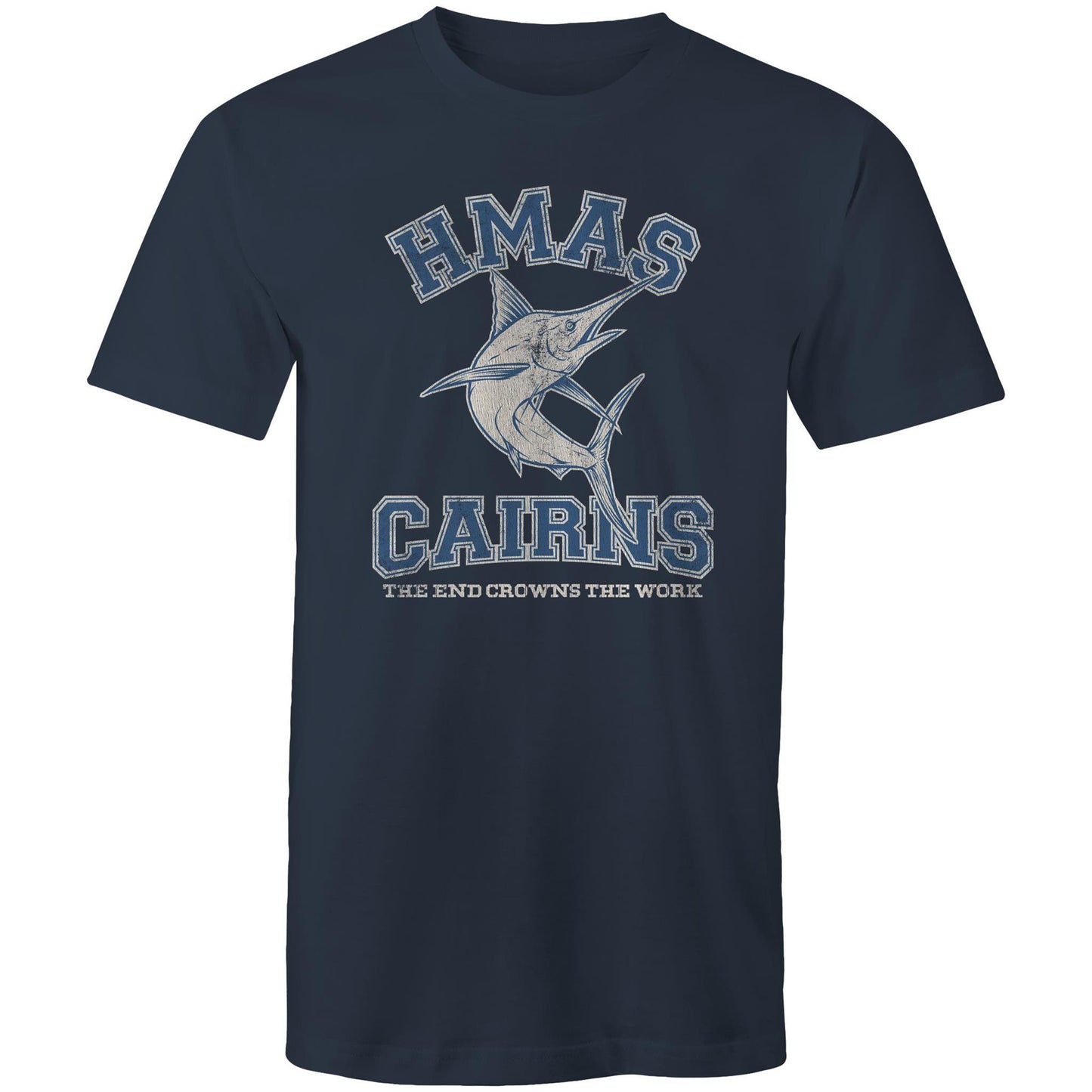HMAS Cairns Men's T-shirt (style Alpha, colour)