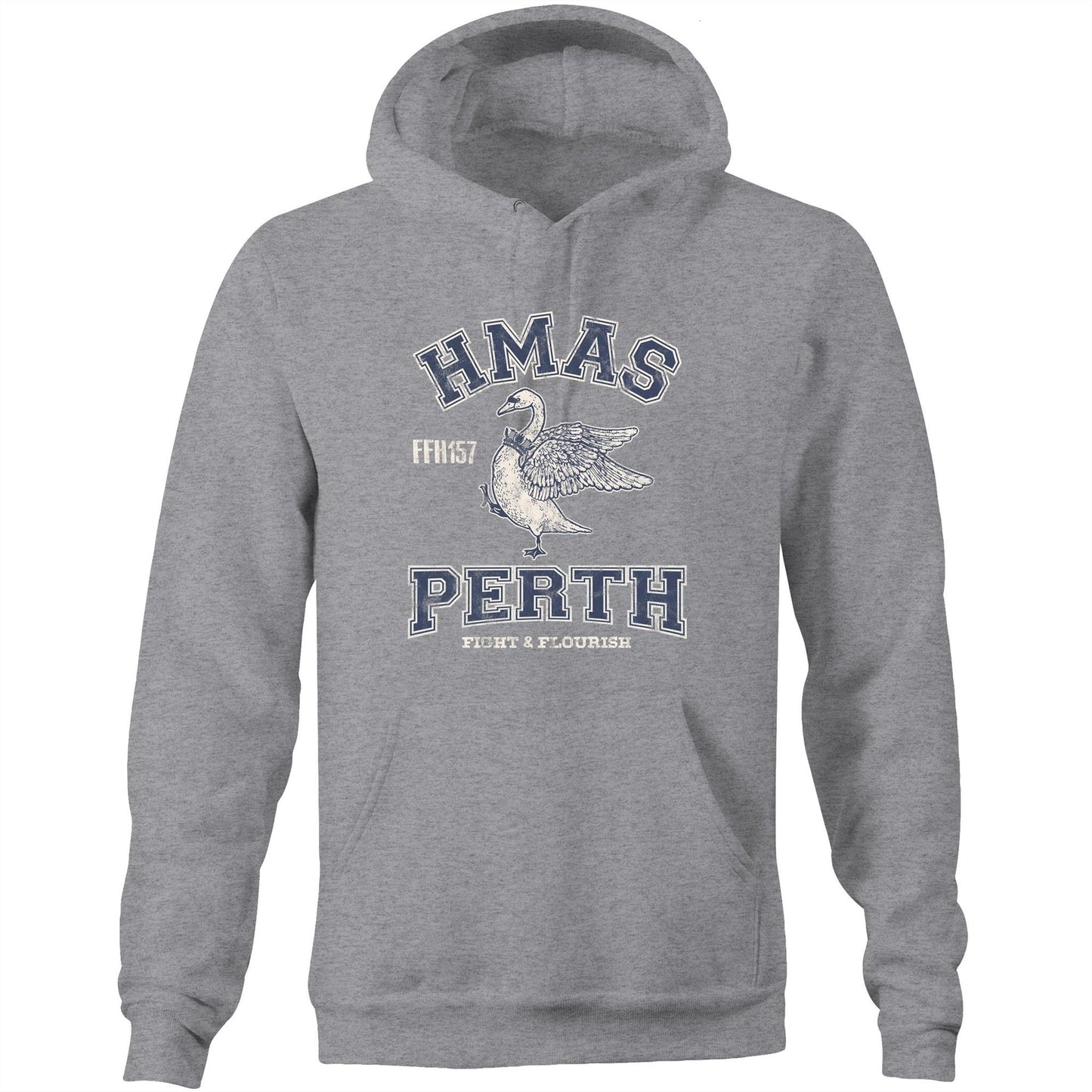HMAS Perth (III) FFH157 Men's Hoodie (style Alpha)