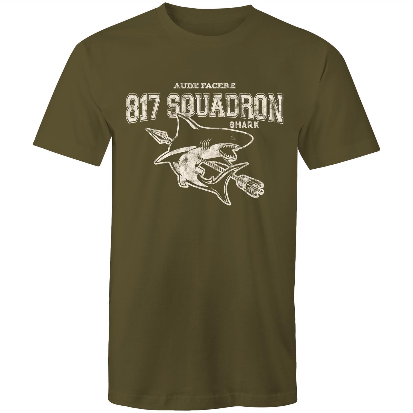 817 Squadron Men's T-shirt (style Alpha, white)