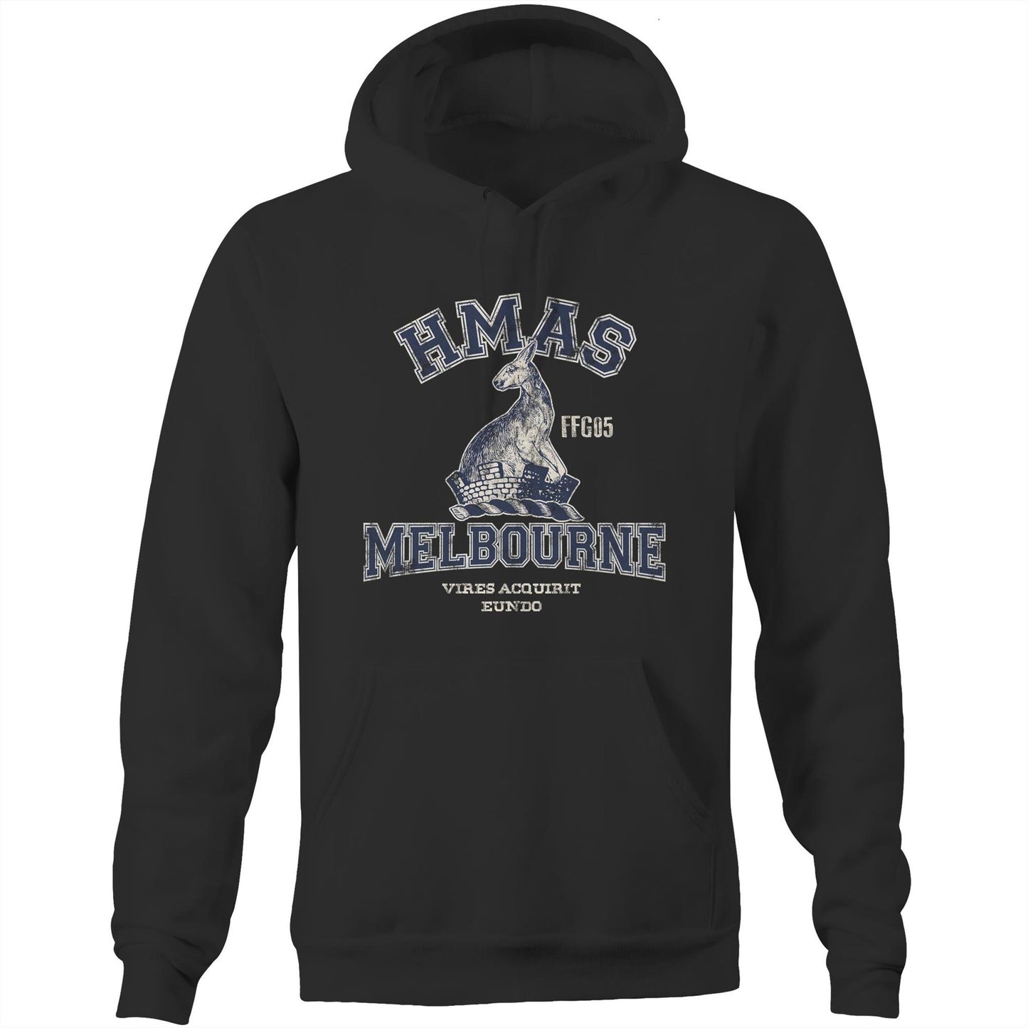 HMAS Melbourne (III) FFG05 Men's Hoodie (style Alpha)