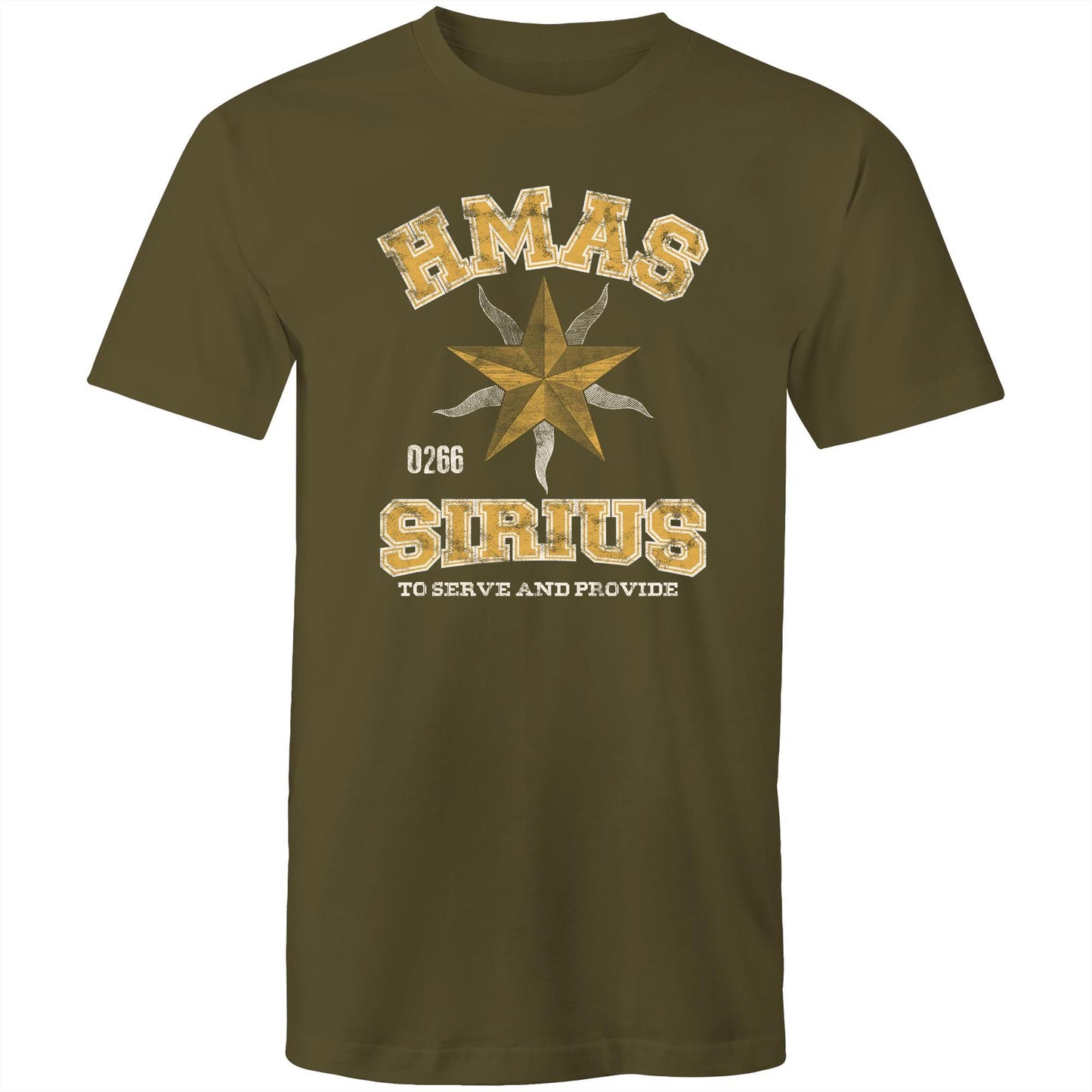 HMAS Sirius O266 Men's T-shirt (style Alpha, colour)