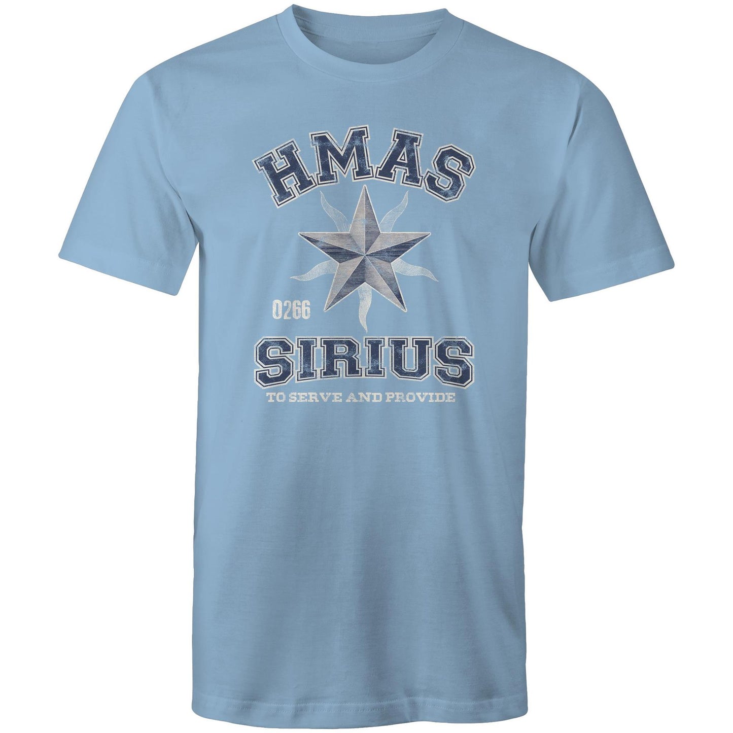 HMAS Sirius O266 Men's T-shirt (style Alpha, blue)