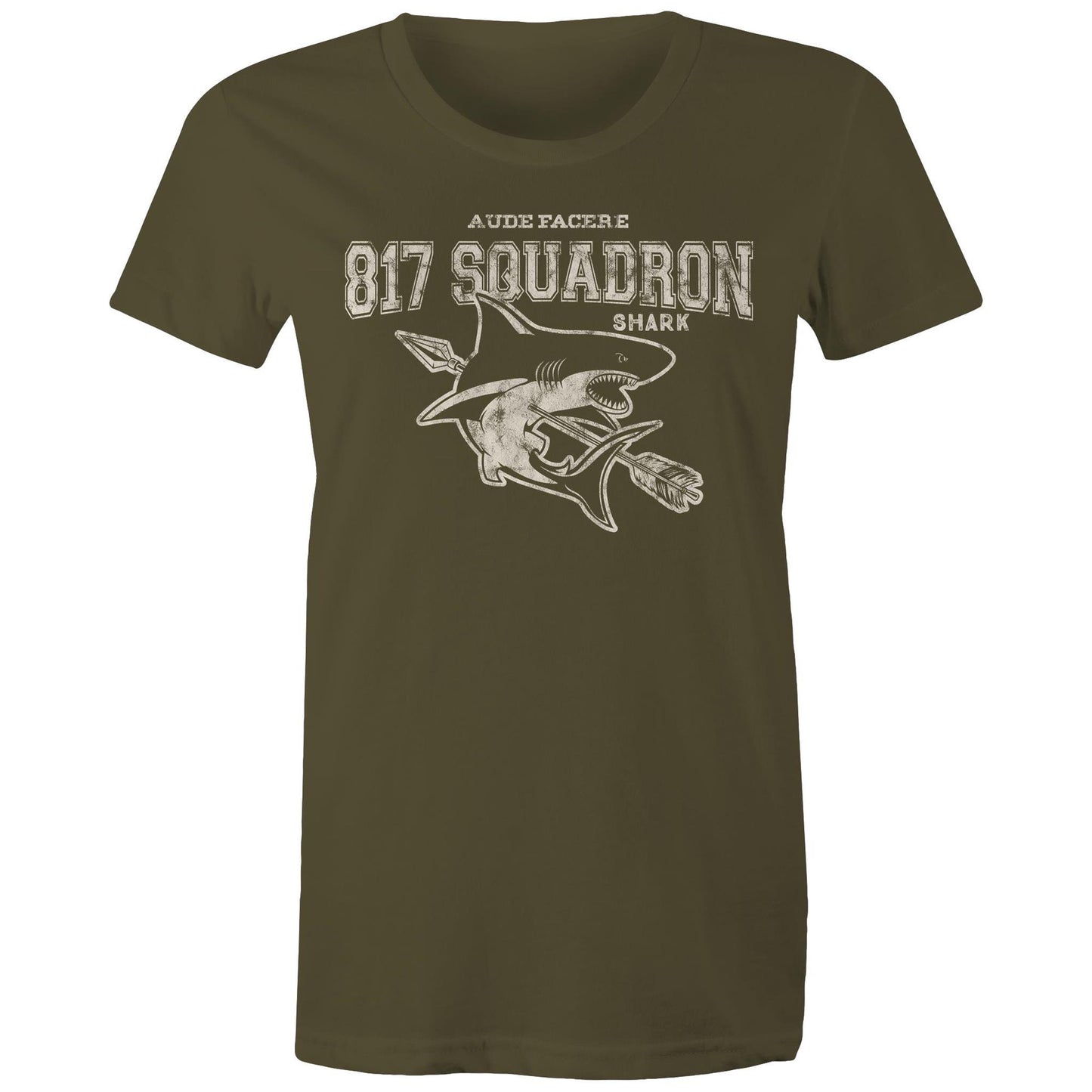 817 Squadron Women's T-shirt (style Alpha, white)