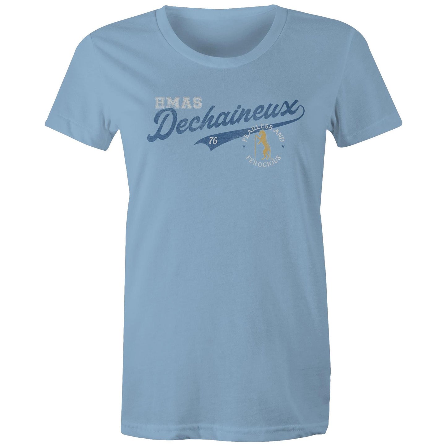 HMAS Dechaineux SSG76 Women's T-shirt (style Bravo)