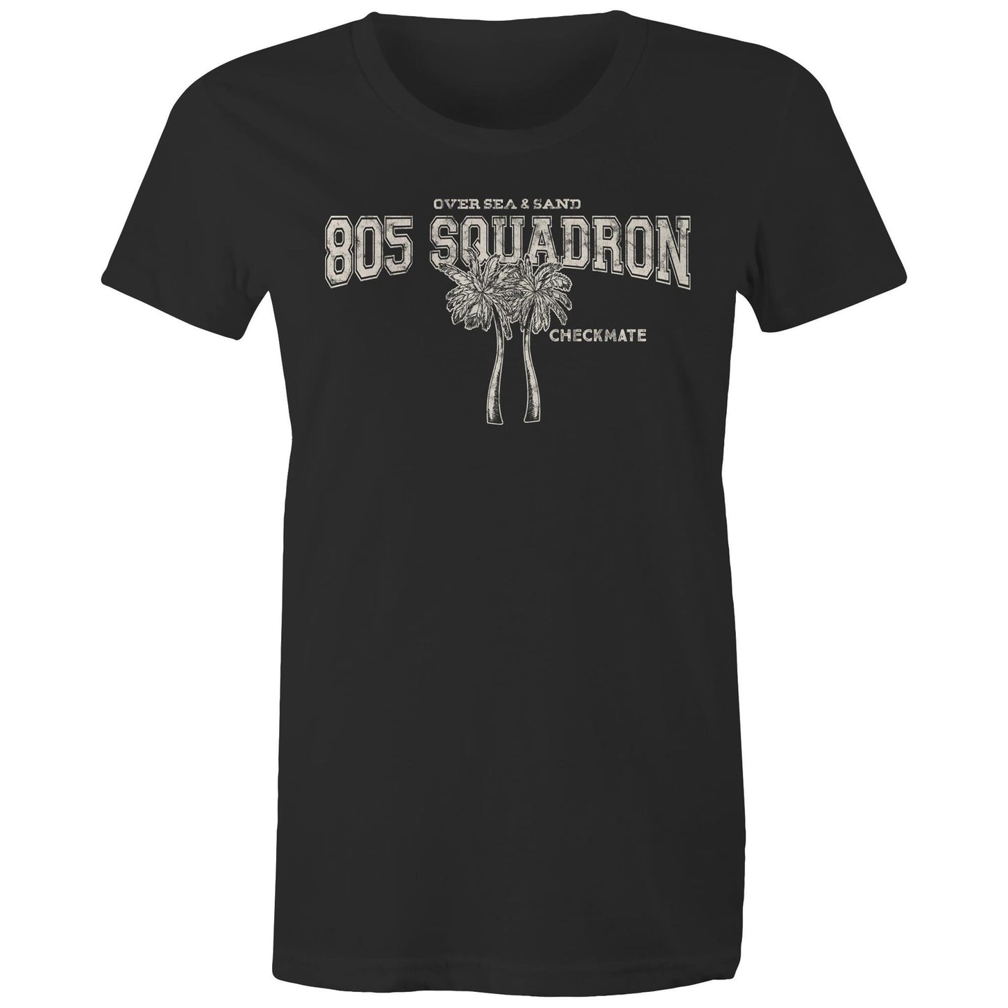 805 Squadron Women's T-shirt (style Alpha, white)