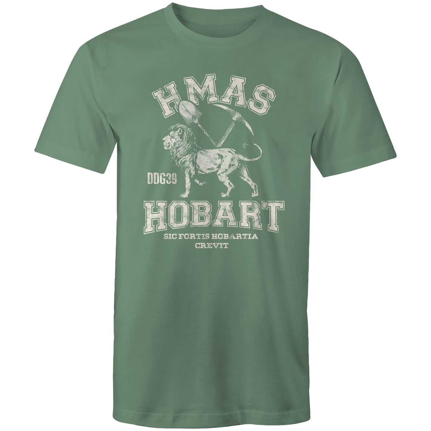 HMAS Hobart (II) DDG39 Men's T-shirt (style Alpha, white)