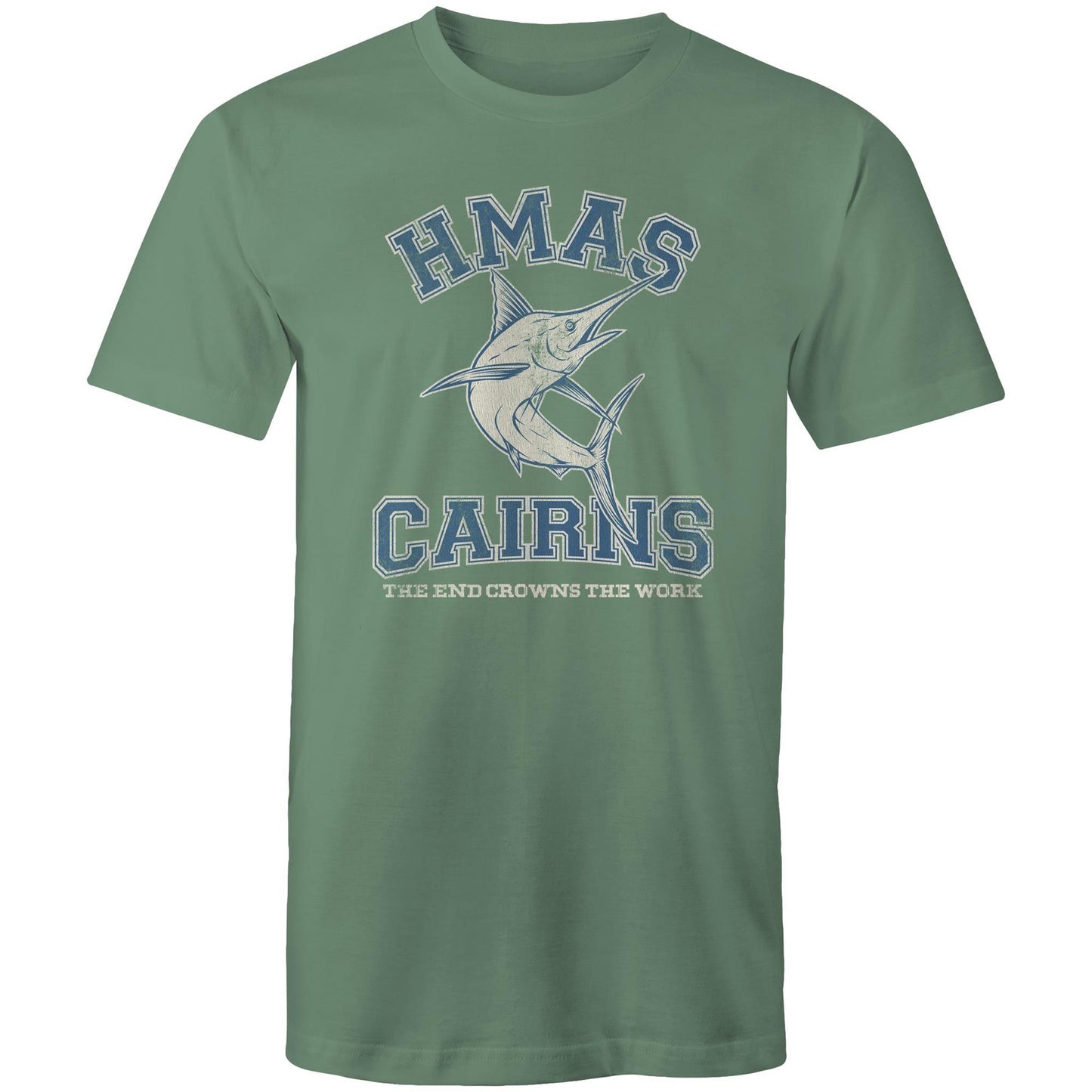 HMAS Cairns Men's T-shirt (style Alpha, colour)