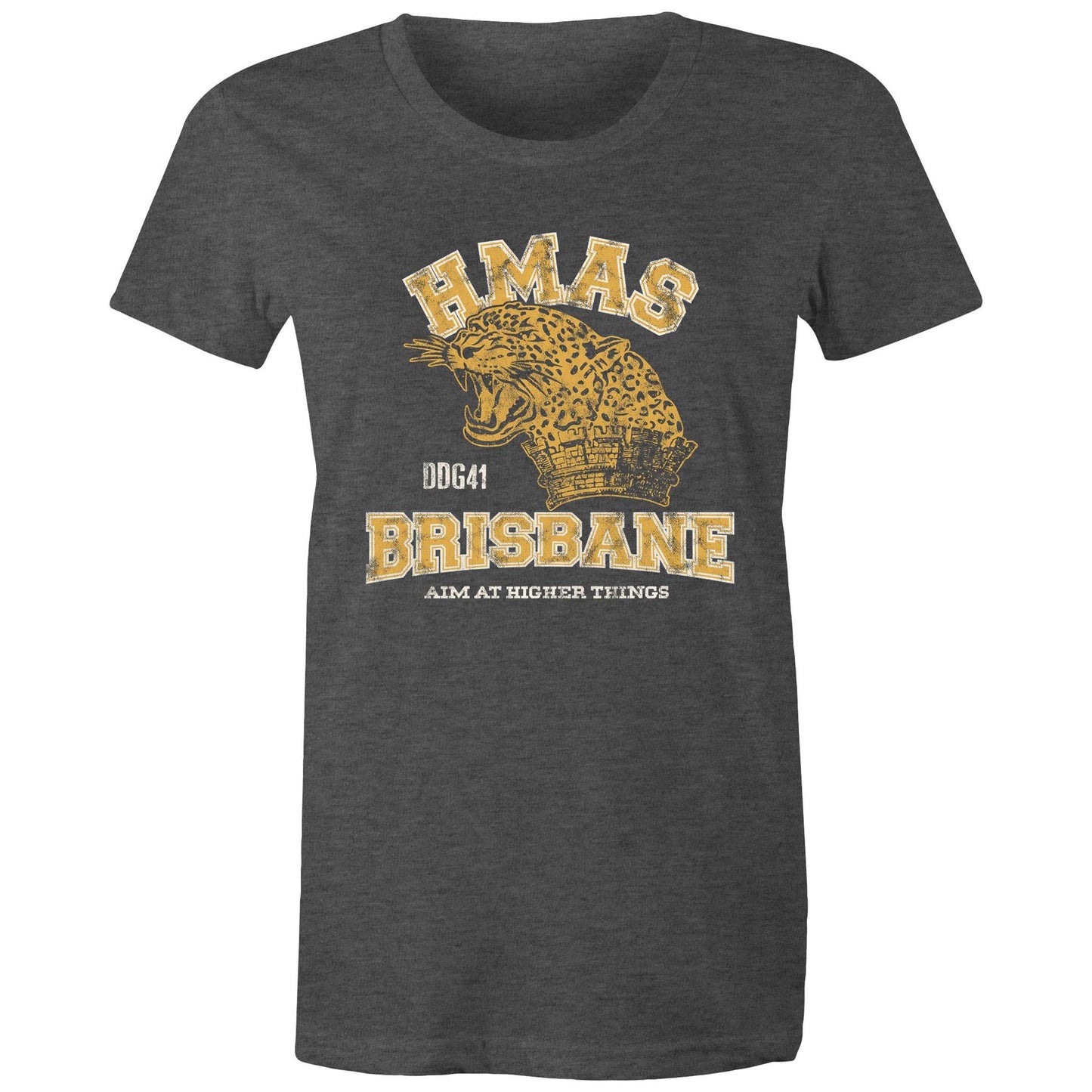 HMAS Brisbane (III) DDG41 Women's T-shirt colour (Style Alpha)