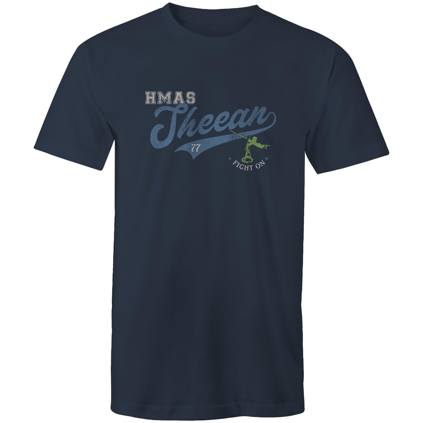 HMAS Sheean SSG77 Men's T-shirt (style Bravo)