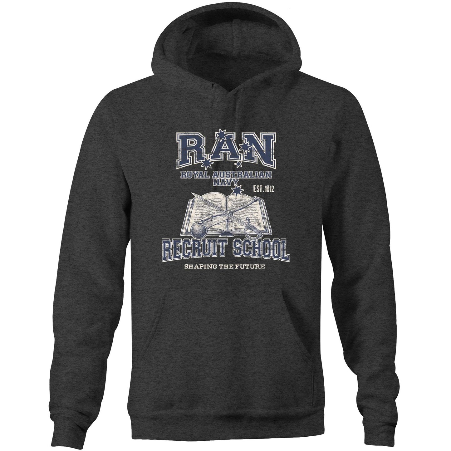 RAN Recruit School Men's Hoodie (style Alpha)
