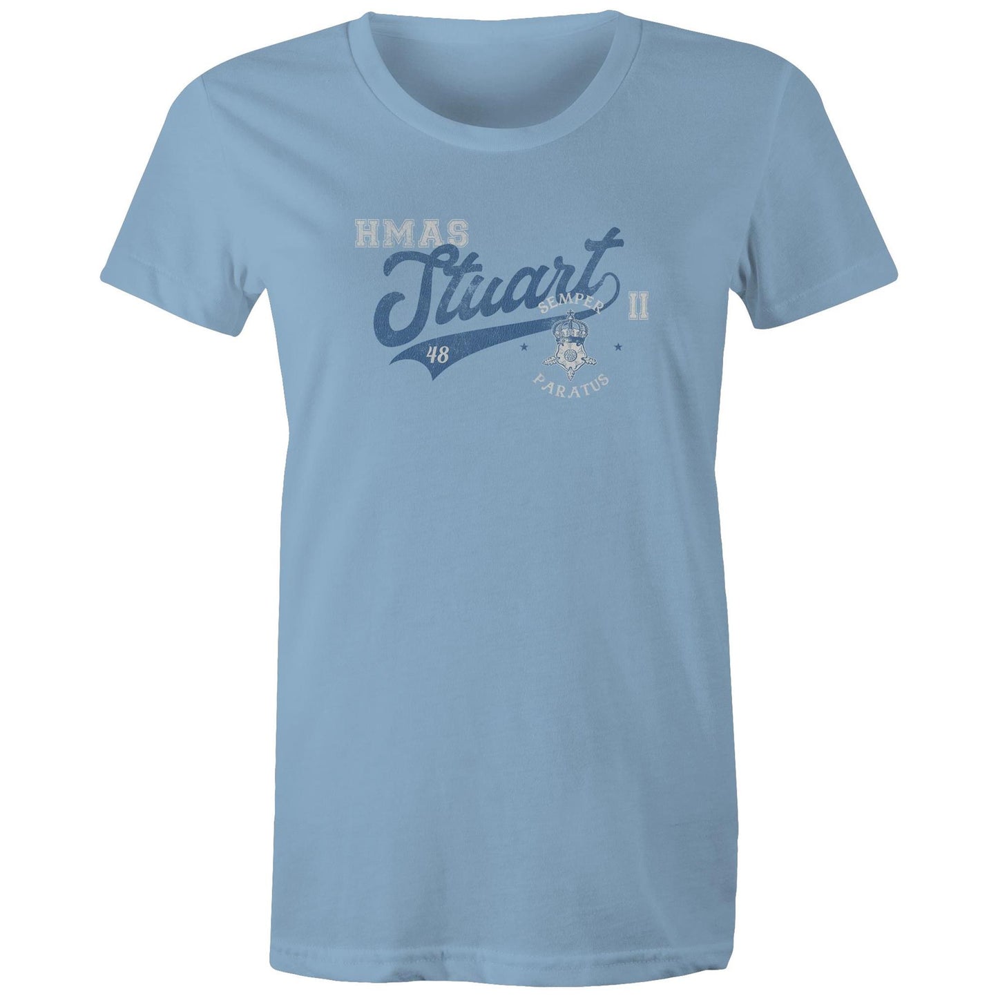 HMAS Stuart (II) DE48 Women's T-shirt (style Bravo)