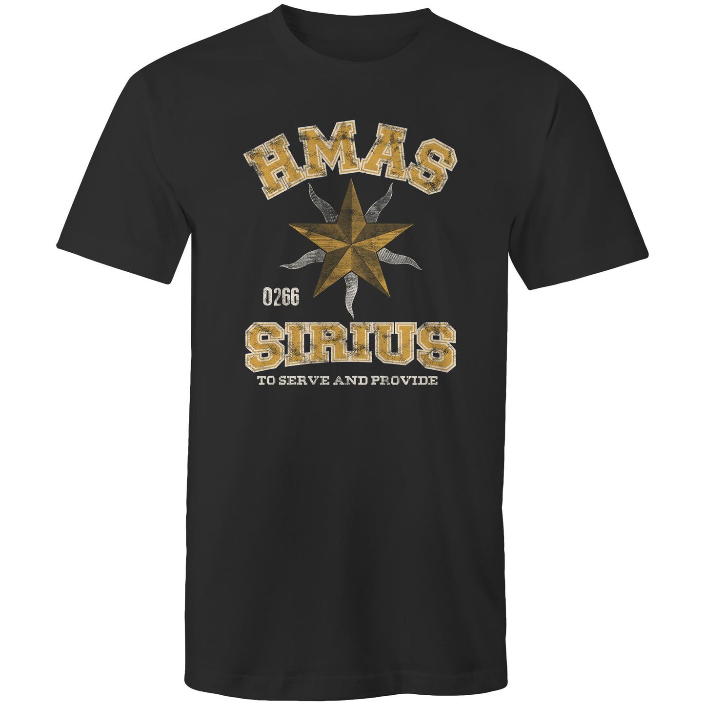 HMAS Sirius O266 Men's T-shirt (style Alpha, colour)