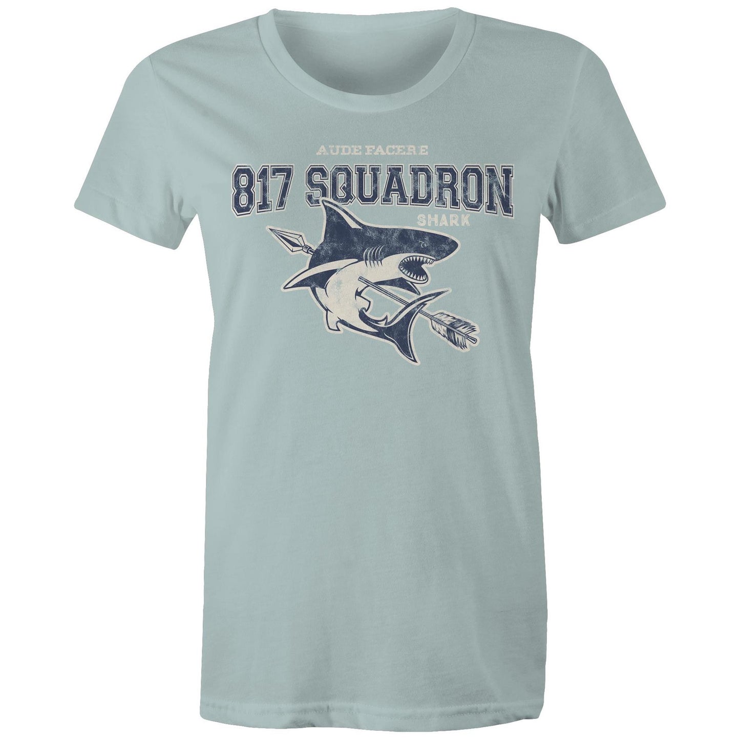 817 Squadron Women's T-shirt (style Alpha, blue)
