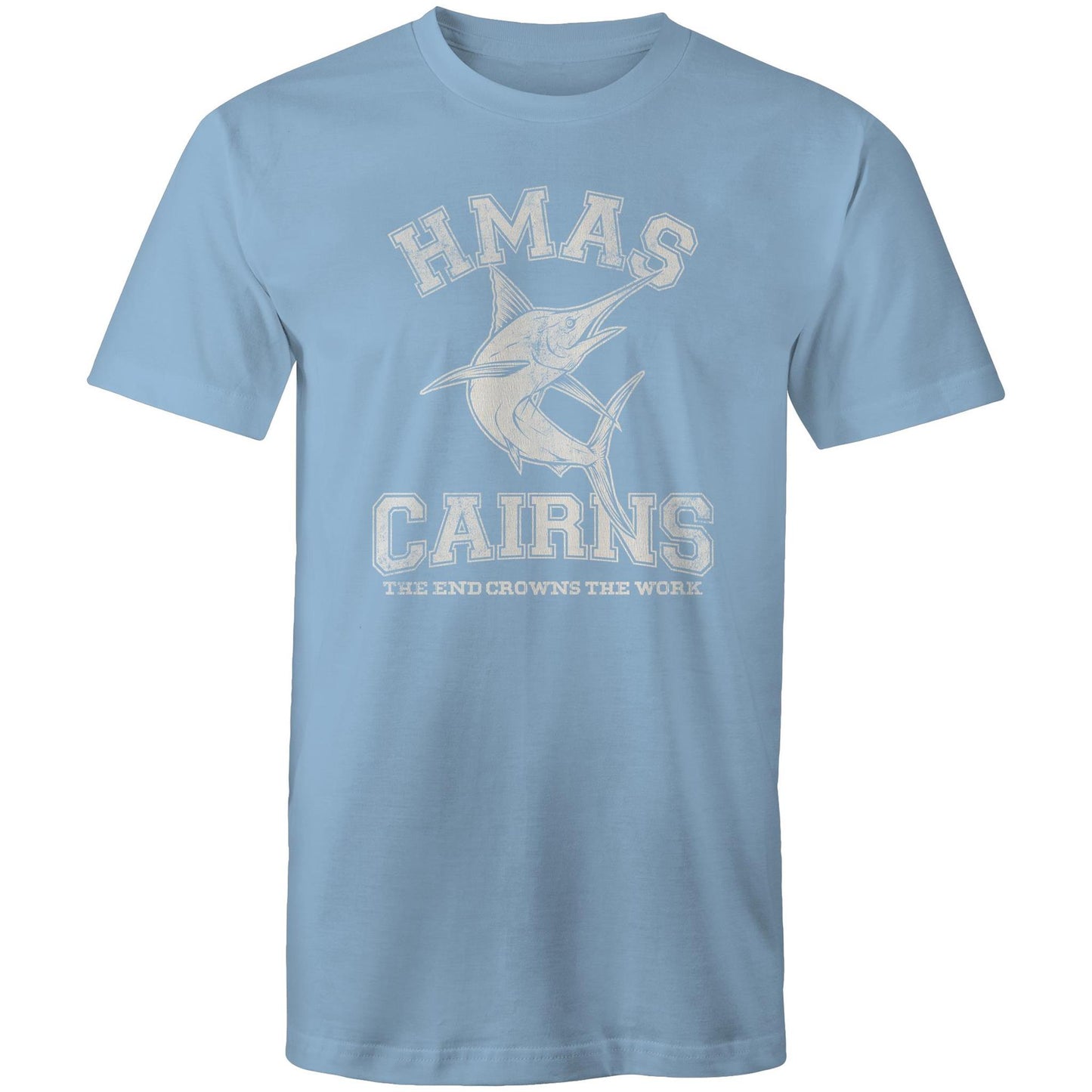 HMAS Cairns Men's T-shirt (style Alpha, white)