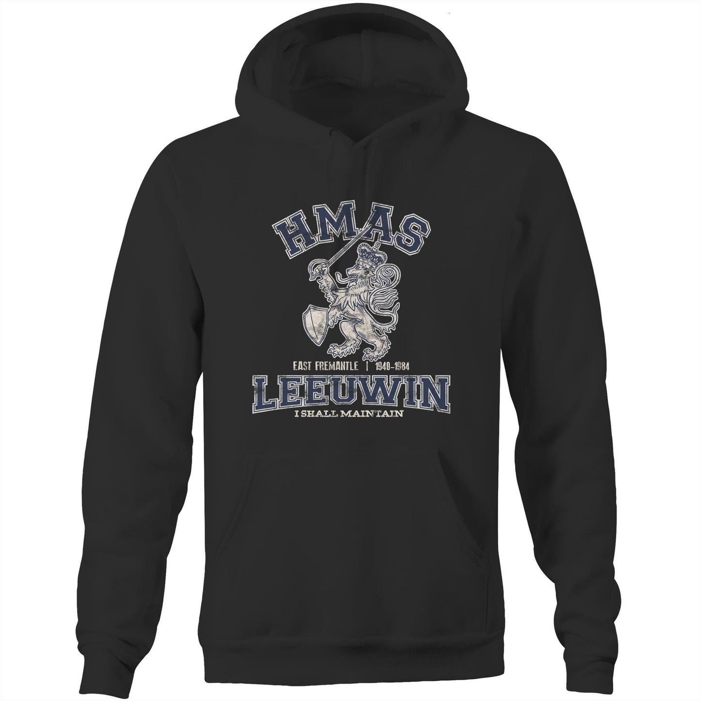 HMAS Leeuwin Men's Hoodie (style Alpha)