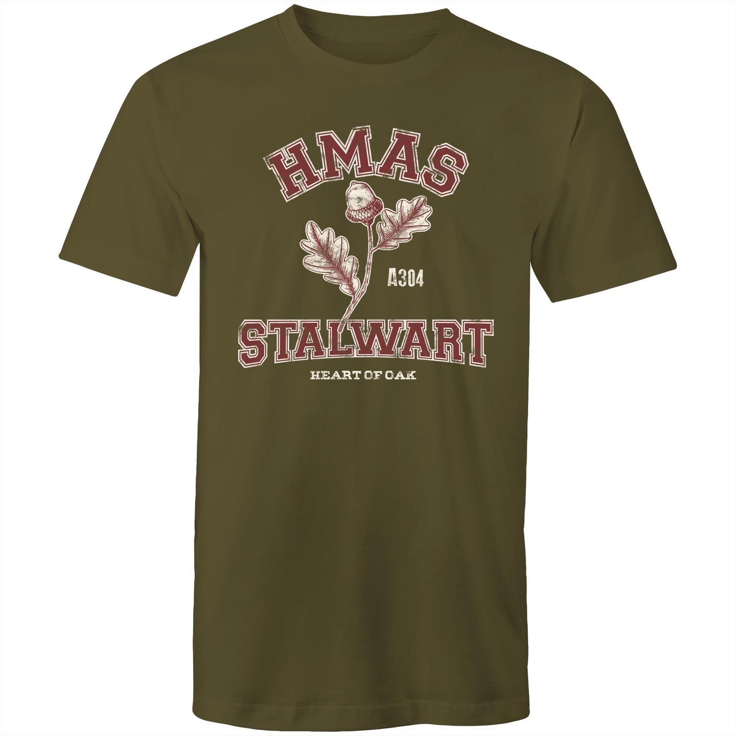 HMAS Stalwart A304 Men's T-shirt (style Alpha, colour)