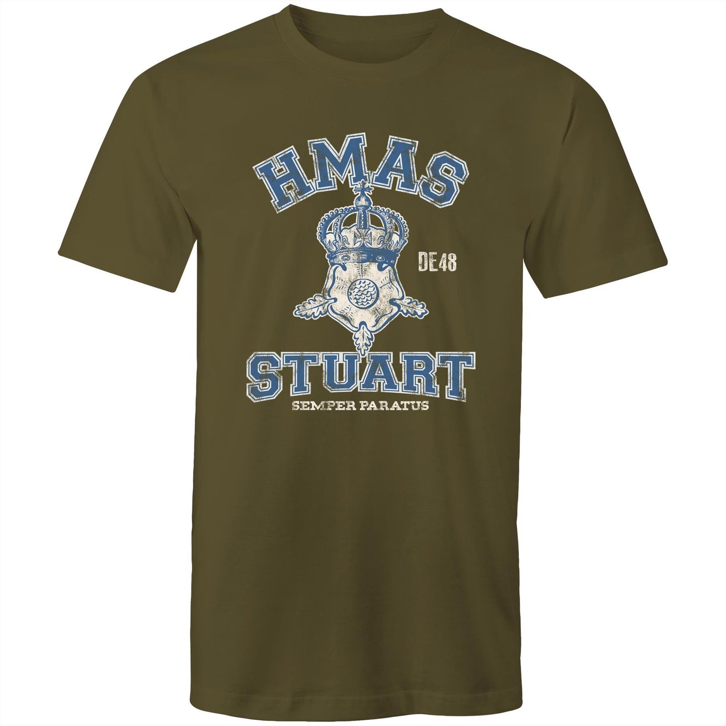 HMAS Stuart (II) DE48 Men's T-shirt (style Alpha, colour)