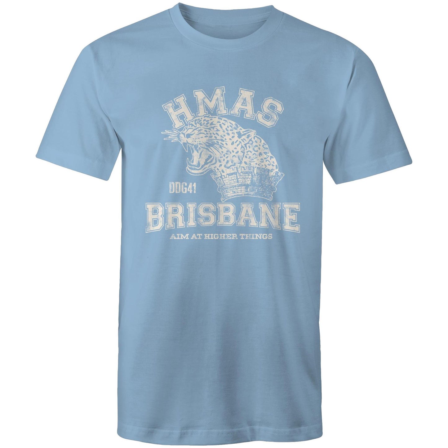HMAS Brisbane (III) DDG41 Men's T-shirt white (Style Alpha)