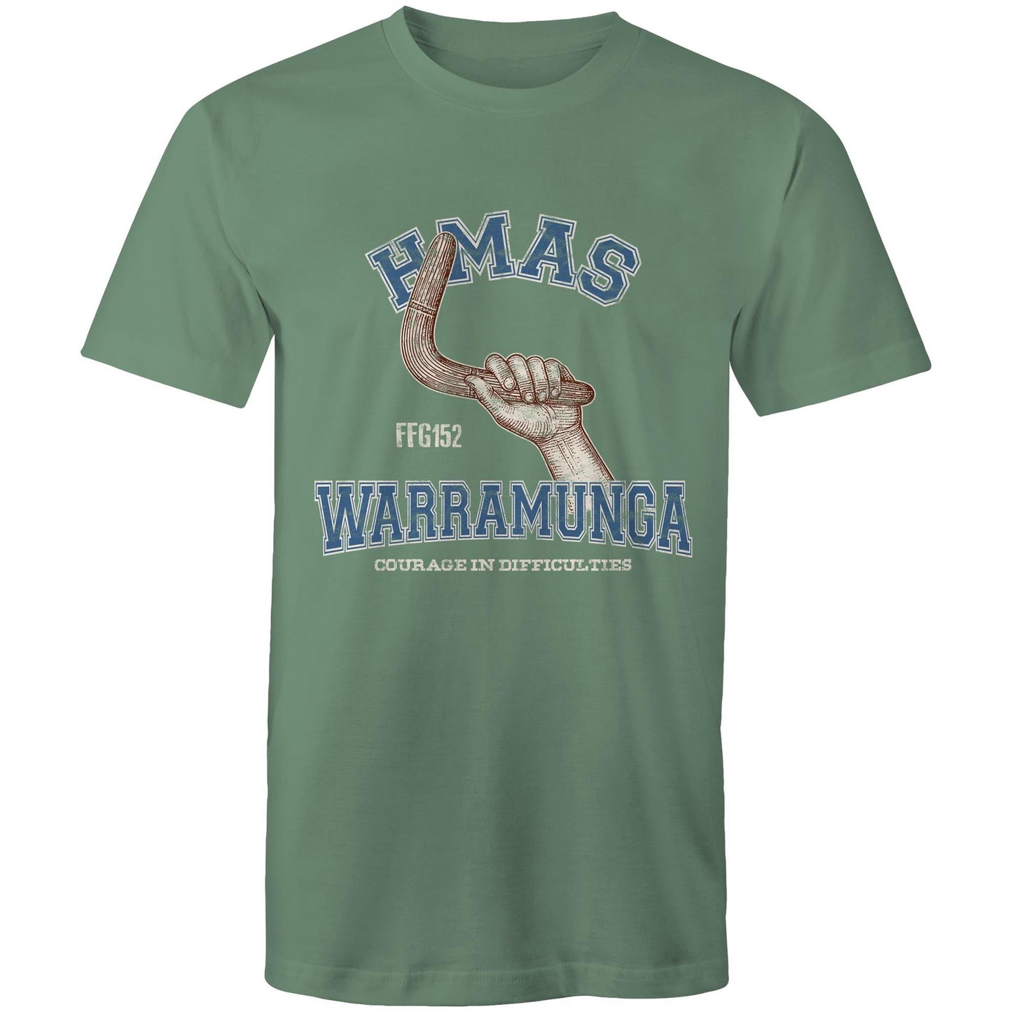 HMAS Warramunga (II) FFH152 Men's T-shirt (style Alpha, colour)