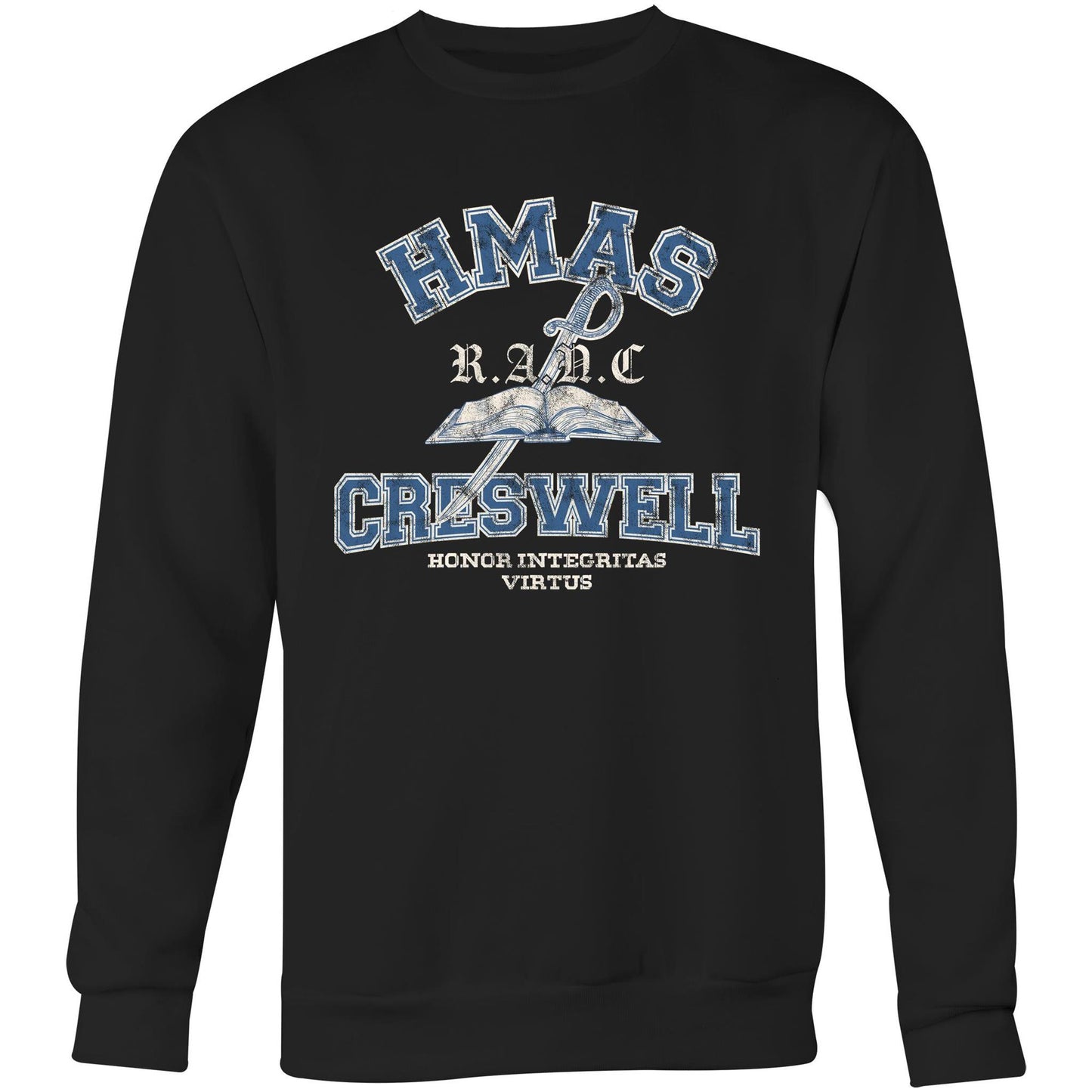HMAS Creswell Men's Jumper (style Alpha)
