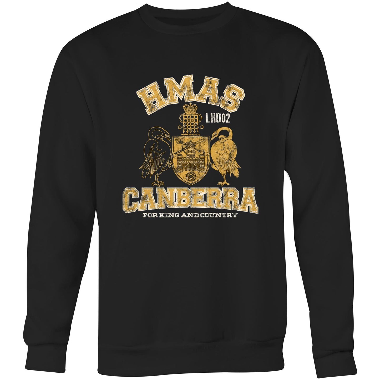 HMAS Canberra (III) L02 Men's Jumper (style Alpha)