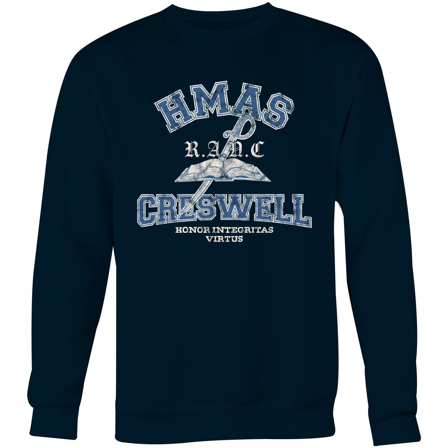 HMAS Creswell Men's Jumper (style Alpha)