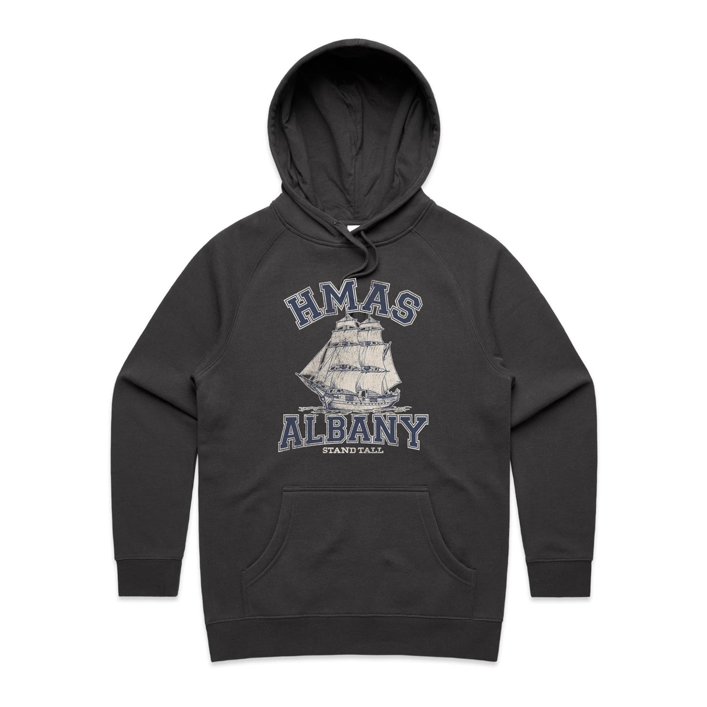 HMAS Albany P86 Women's Hoodie (style Alpha, blue)