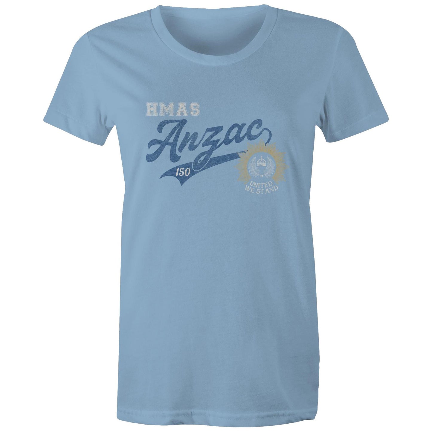 HMAS Anzac (III) FFH150 Women's T-shirt (style Bravo)