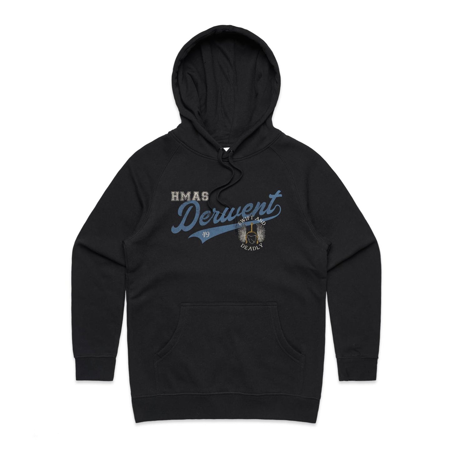 HMAS Derwent DE49 Women's Hoodie (style Bravo)