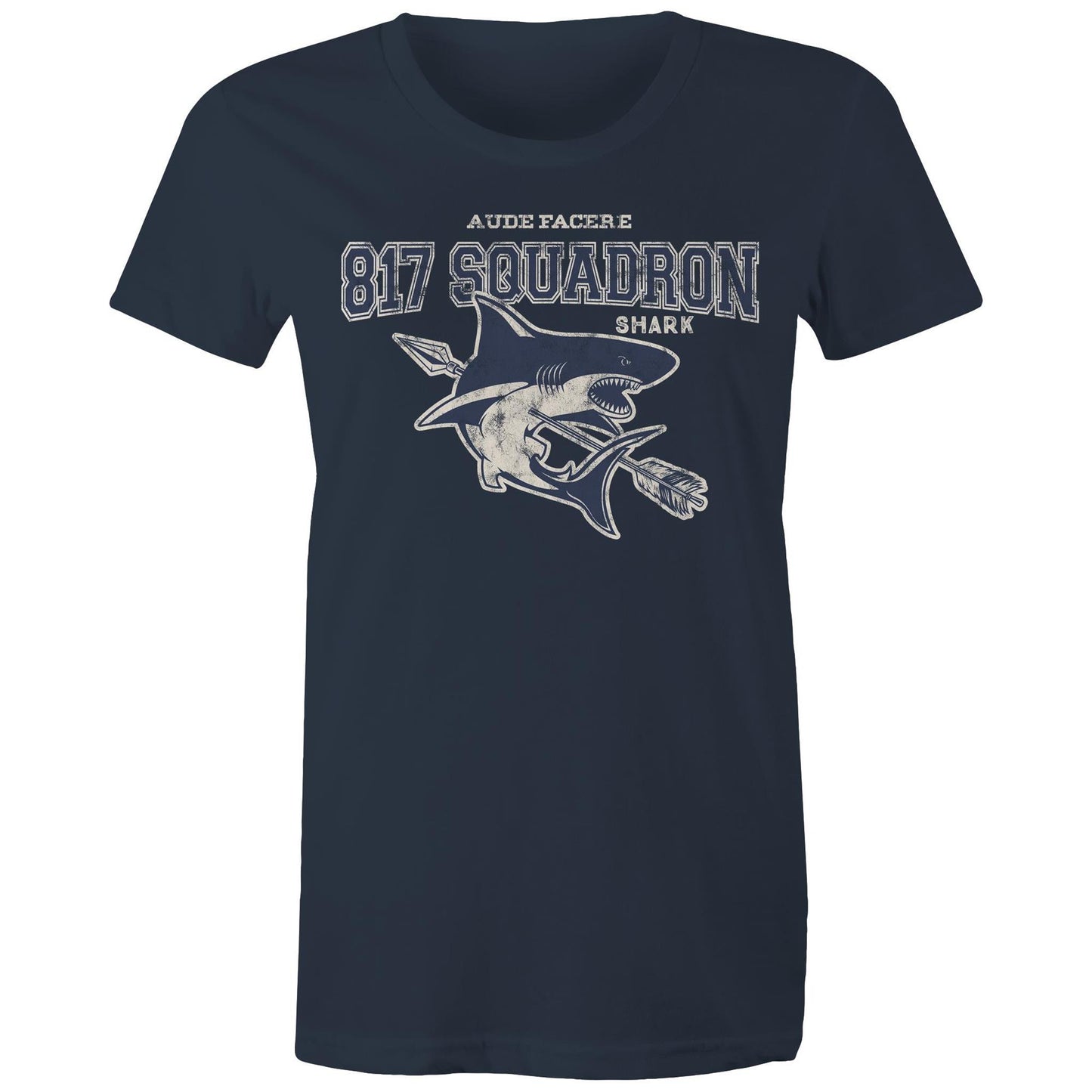 817 Squadron Women's T-shirt (style Alpha, blue)