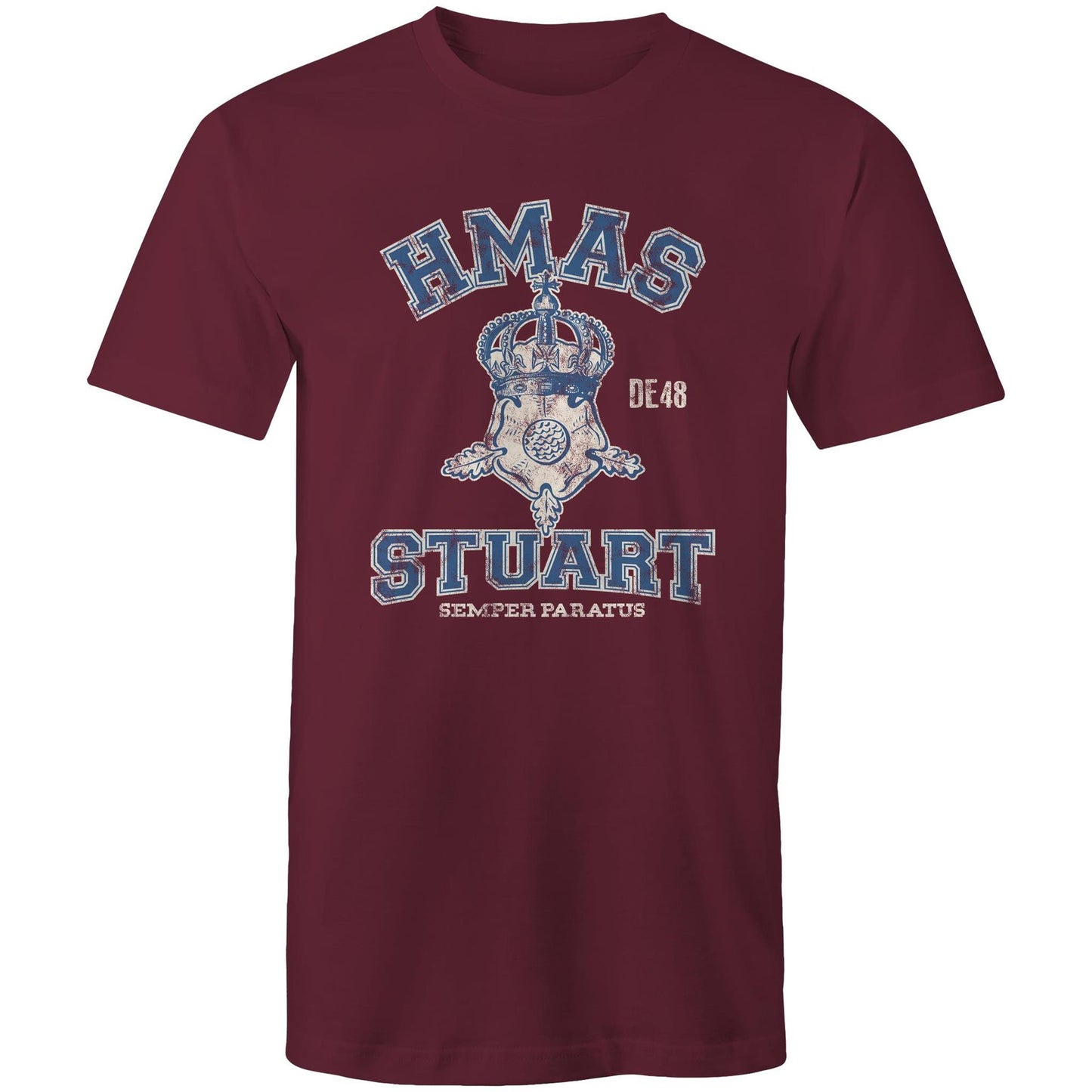 HMAS Stuart (II) DE48 Men's T-shirt (style Alpha, colour)