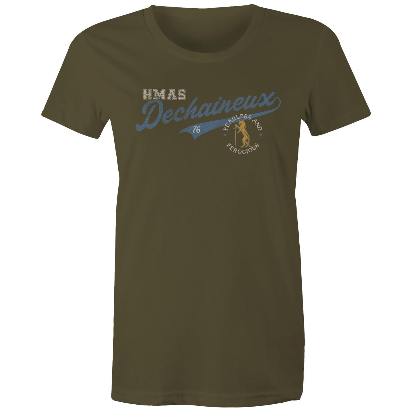 HMAS Dechaineux SSG76 Women's T-shirt (style Bravo)