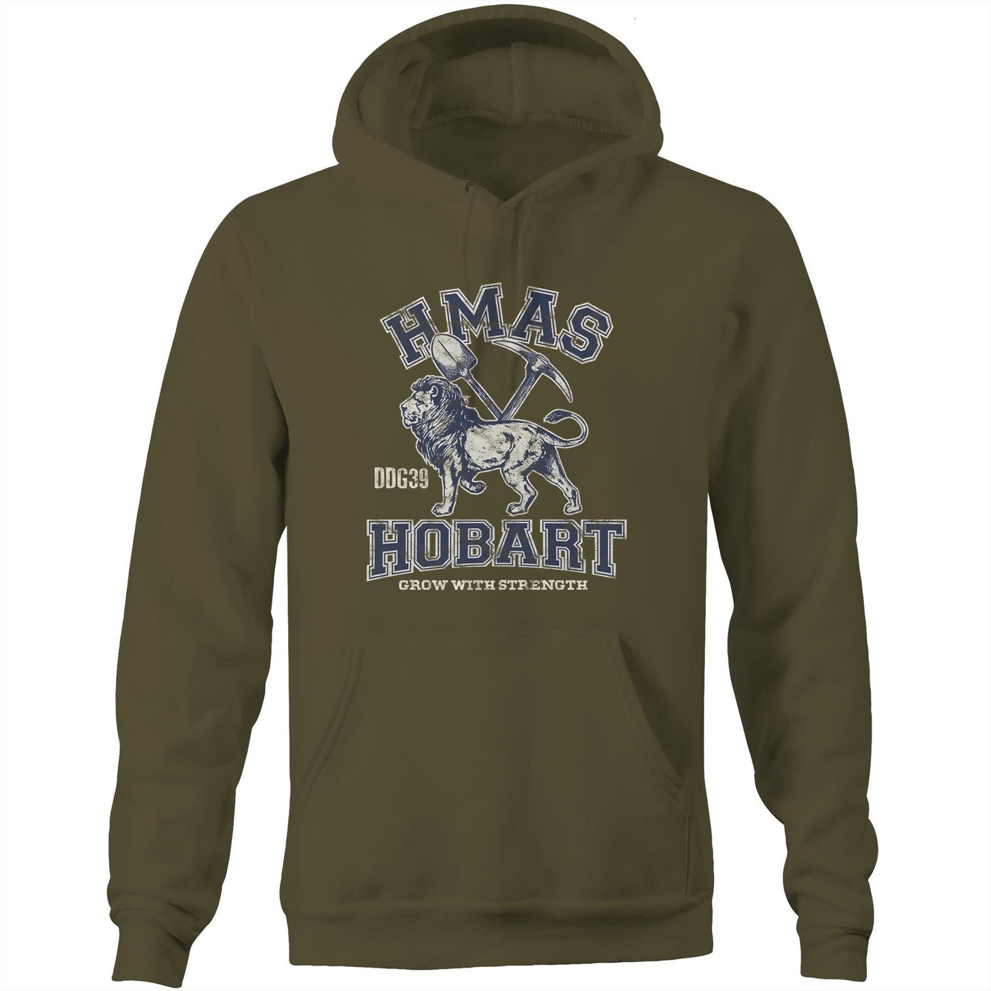 HMAS Hobart (III) DDG39 Men's Hoodie (style Alpha)