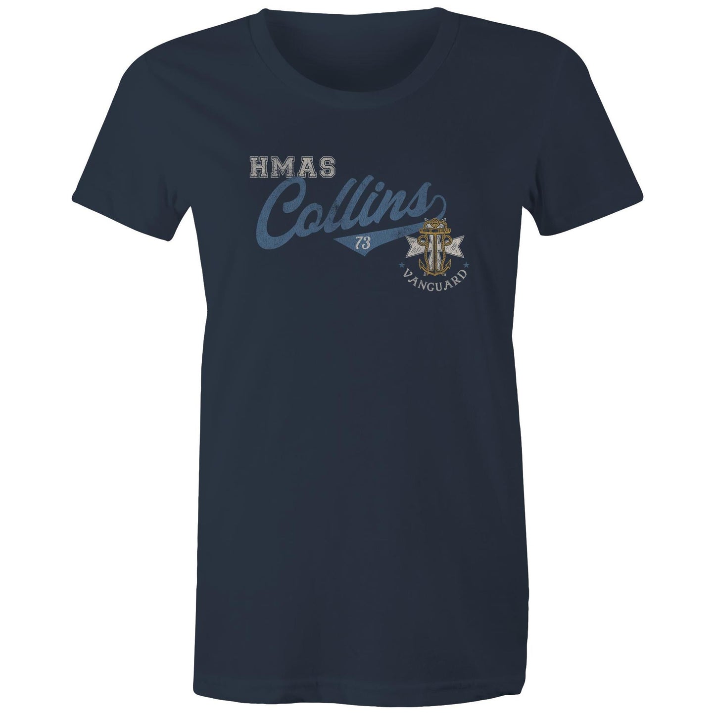 HMAS Collins SSG73 Women's T-shirt (style Bravo)