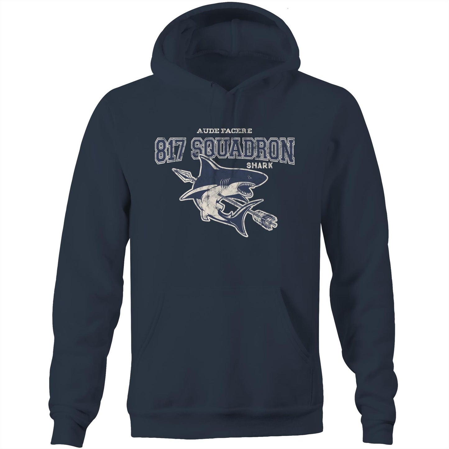 817 Squadron Men's Hoodie (style Alpha)