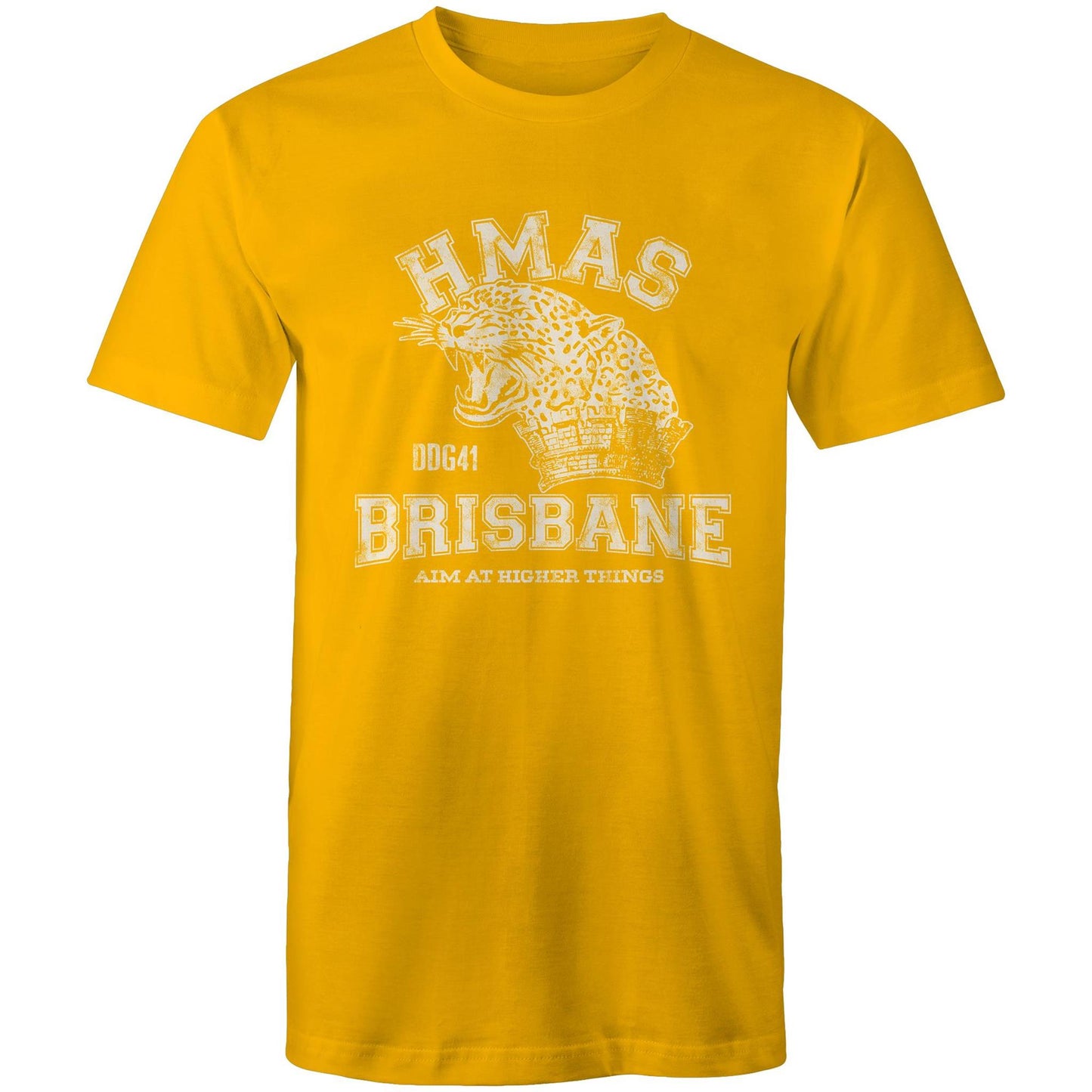 HMAS Brisbane (III) DDG41 Men's T-shirt white (Style Alpha)